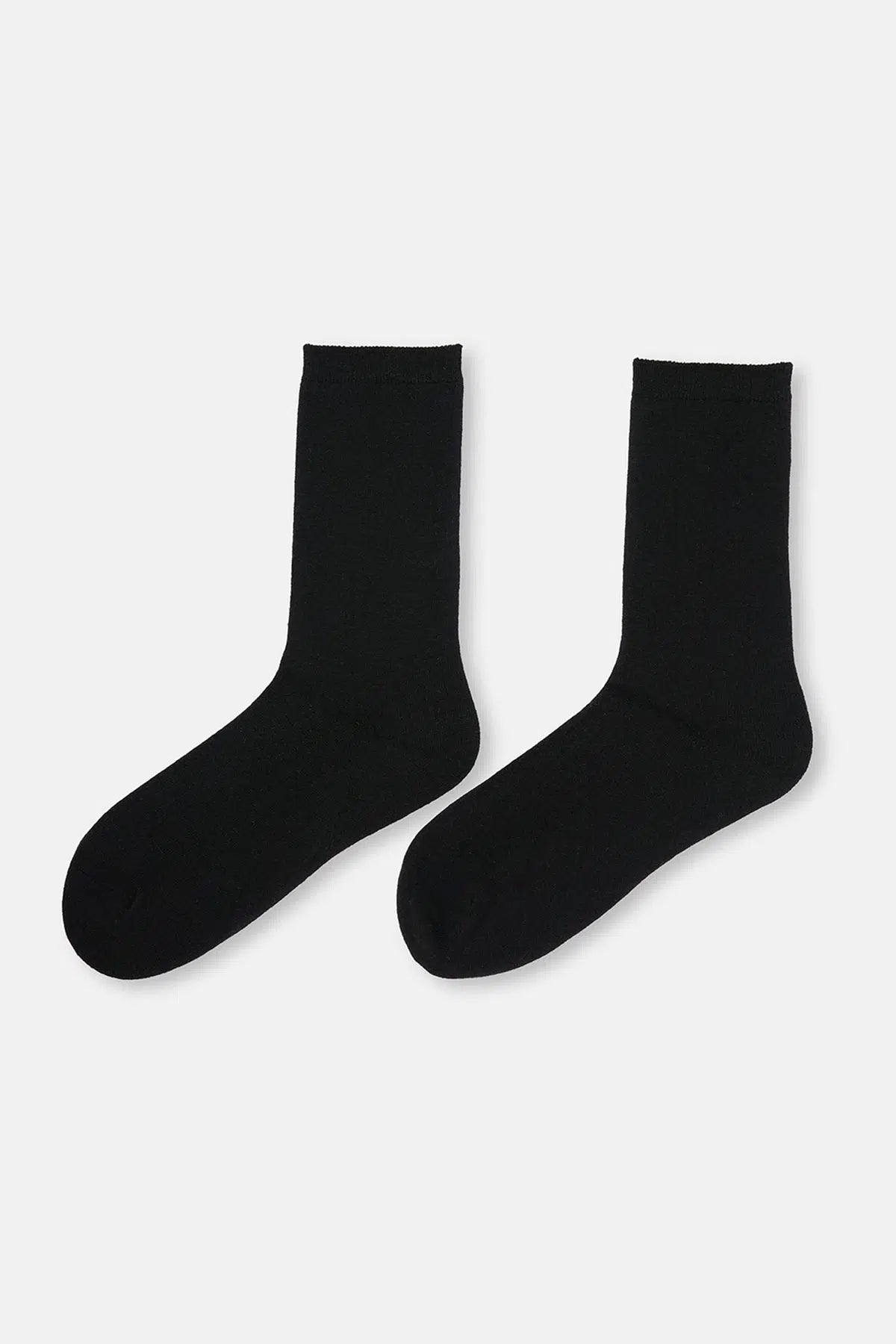 KADIN YÜN KARIŞIMLI BASIC ÇORAP