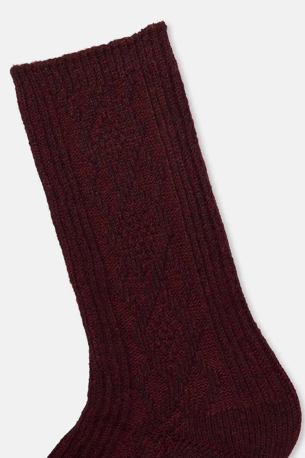 KADIN ÖRGÜ DESENLİ COSY ÇORAP