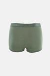 Yeşil 3'lü Düz Micro Modal Boxer