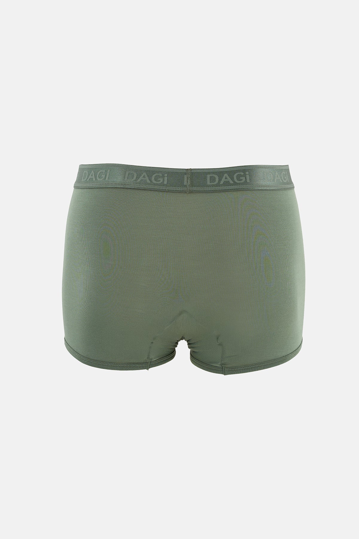 Yeşil 3'lü Düz Micro Modal Boxer