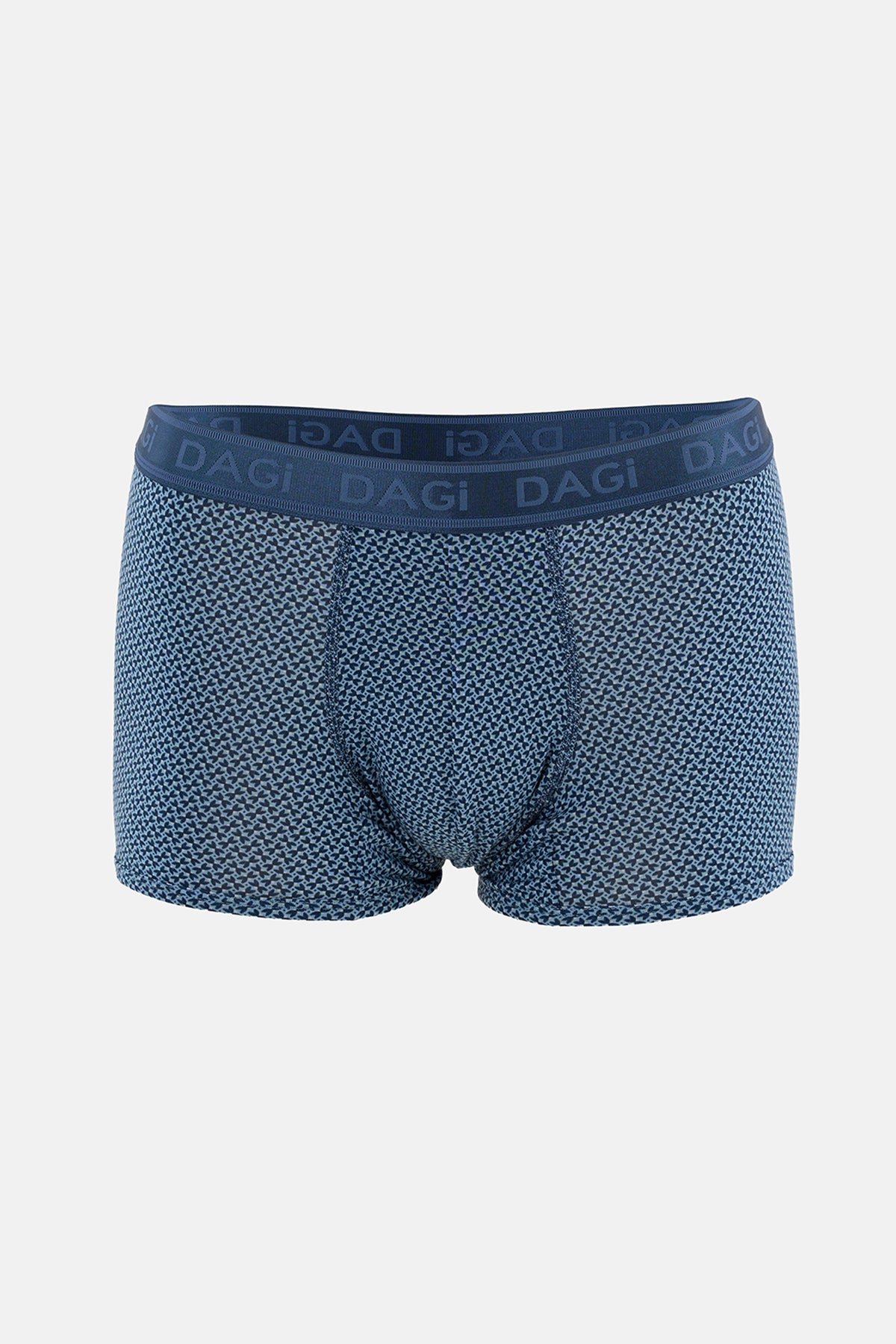 Mavi Desenli Micro Modal Boxer