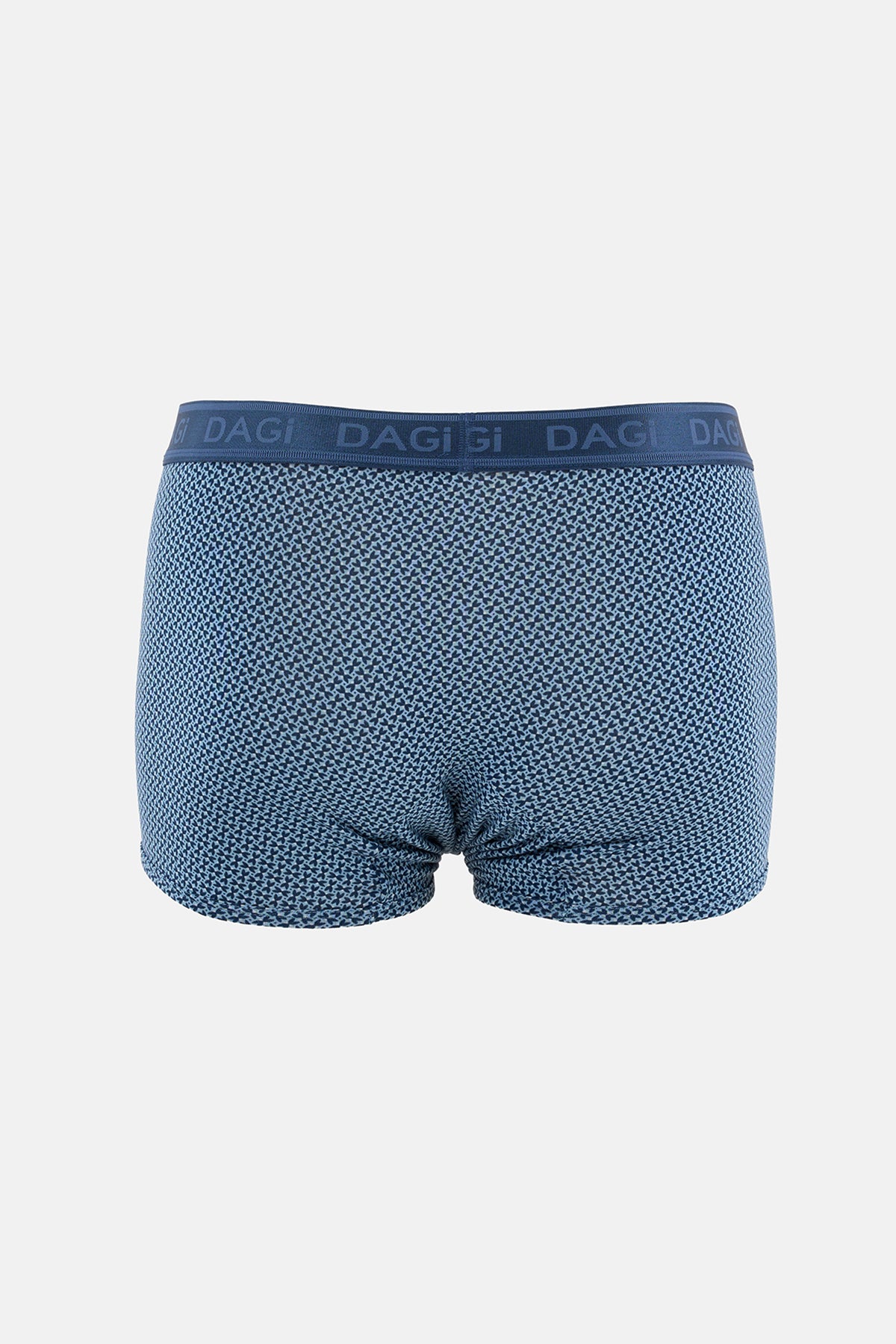 Mavi Desenli Micro Modal Boxer