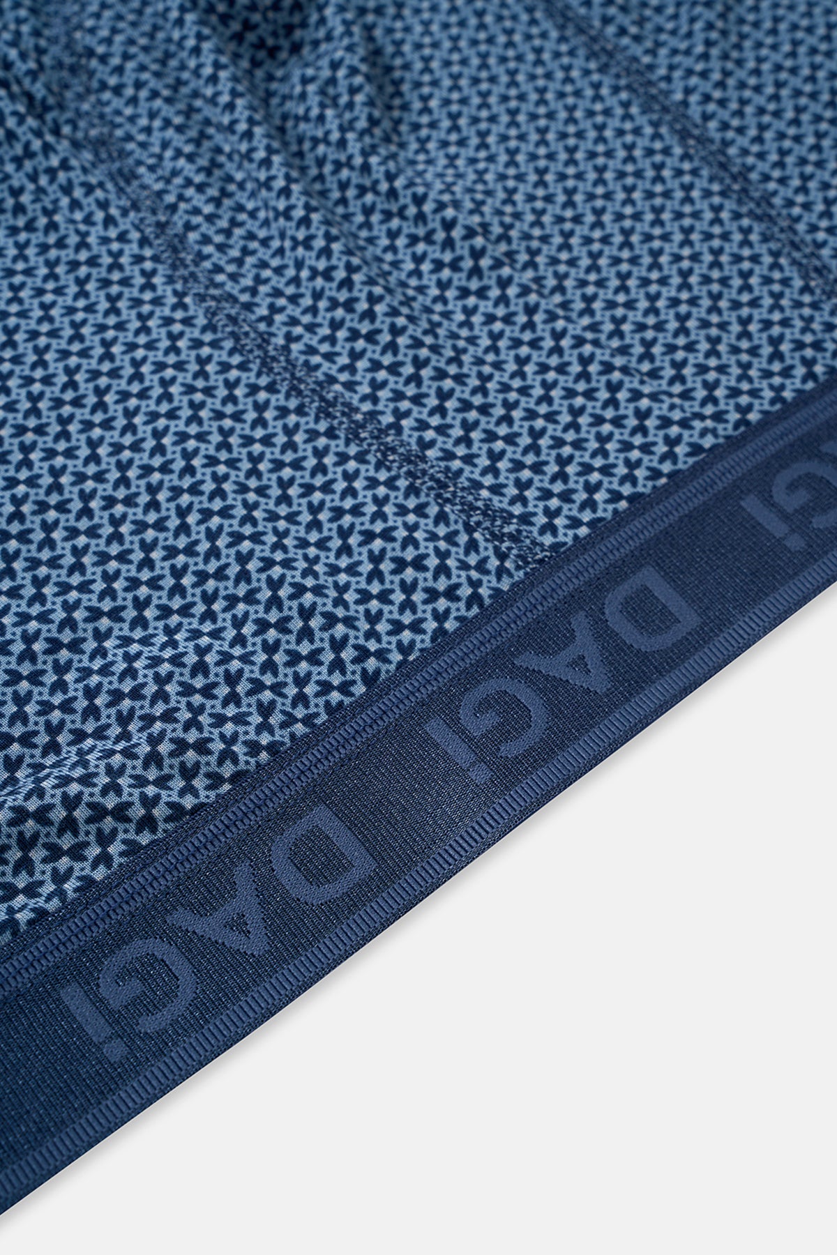 Mavi Desenli Micro Modal Boxer