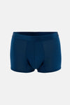 Mavi 3'lü Desenli Micro Modal Boxer