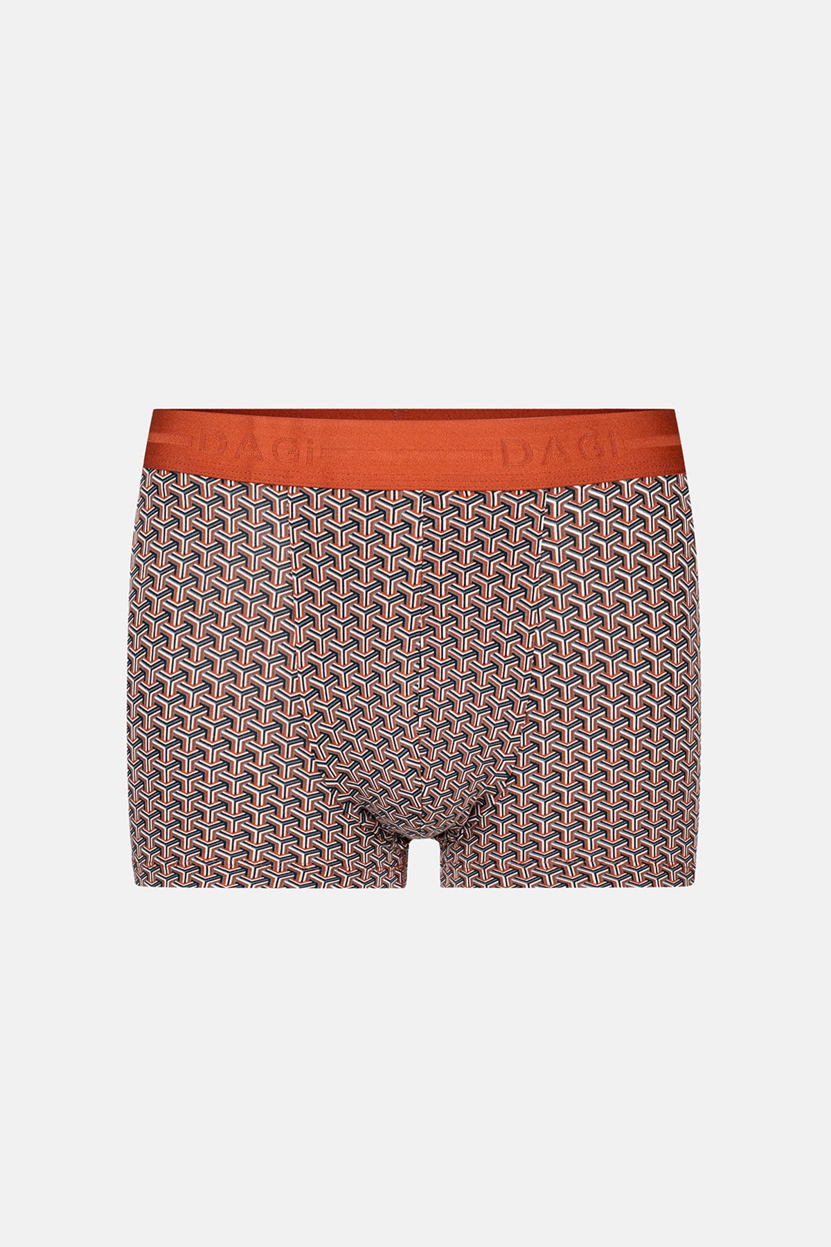 Siyah Desenli Pamuk Boxer