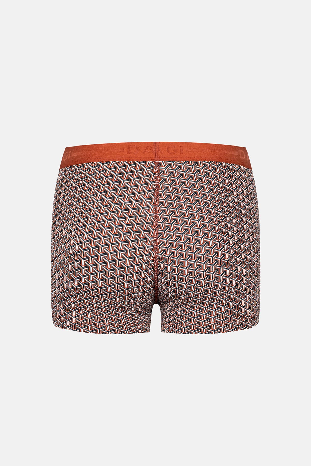 Siyah Desenli Pamuk Boxer