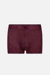 Bordo Desenli Micro Modal Boxer