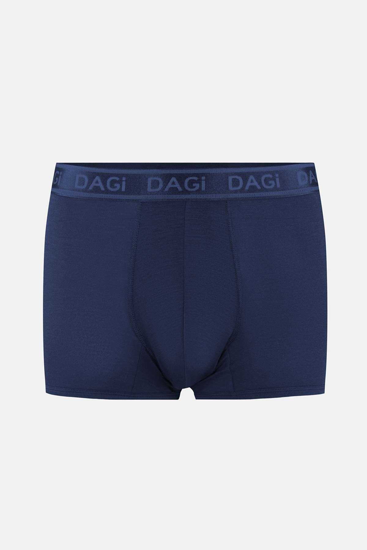 Siyah-Bordo-Lacivert 3'lü Düz Micro Modal Boxer