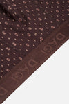 Siyah-Mocha 3'lü Desenli Micro Modal Boxer