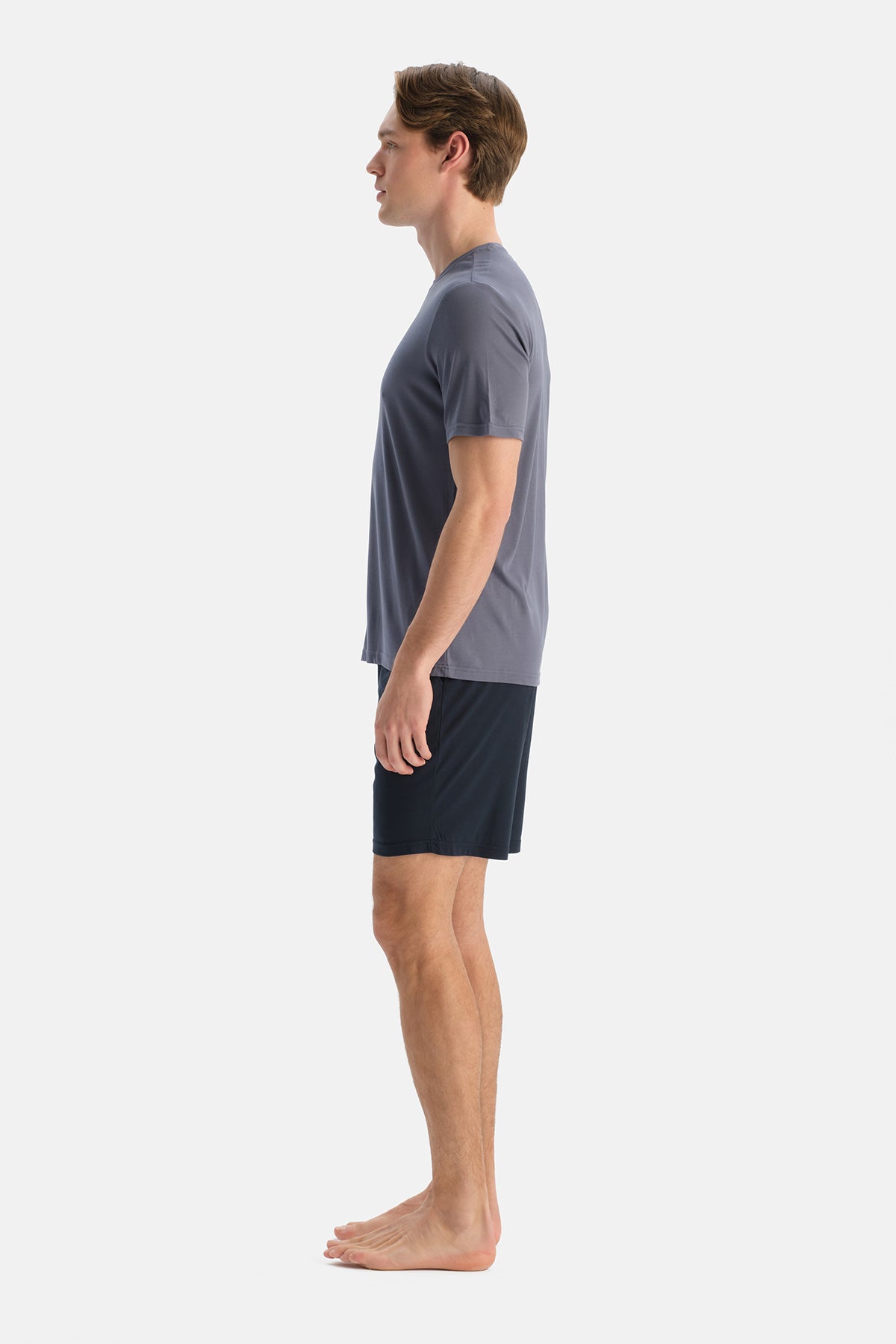 Indigo Kısa Kollu Bisiklet Yaka Cool Touch Tişört