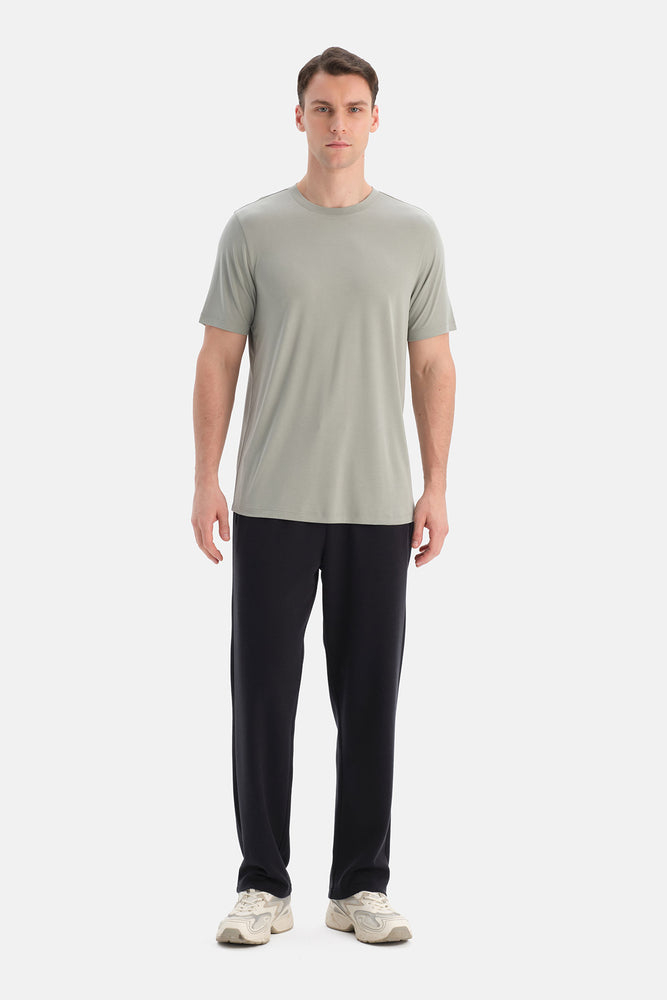 DÜZ PAÇA CEPLİ MODAL PANTOLON