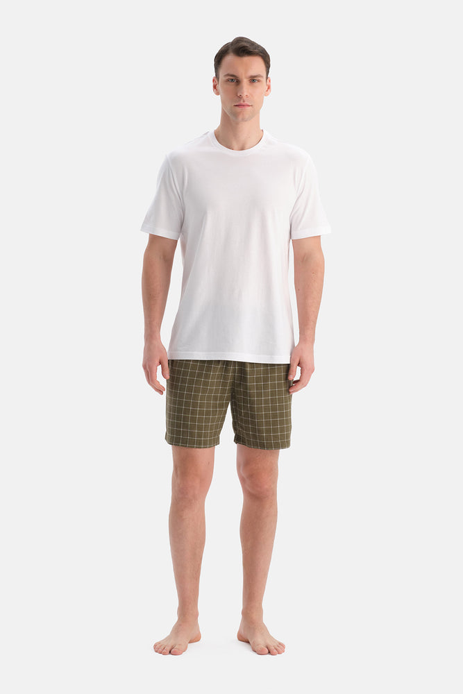 PAMUK VİSKON EKOSELİ DOKUMA ŞORT