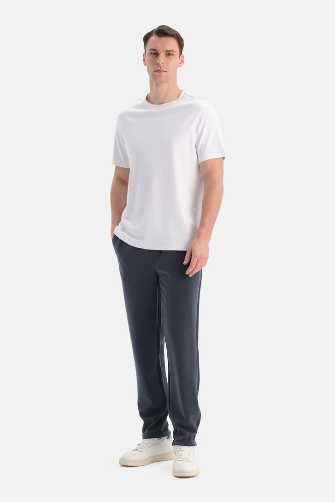 MODAL KARIŞIMLI PAÇA KATLAMALI PANTOLON