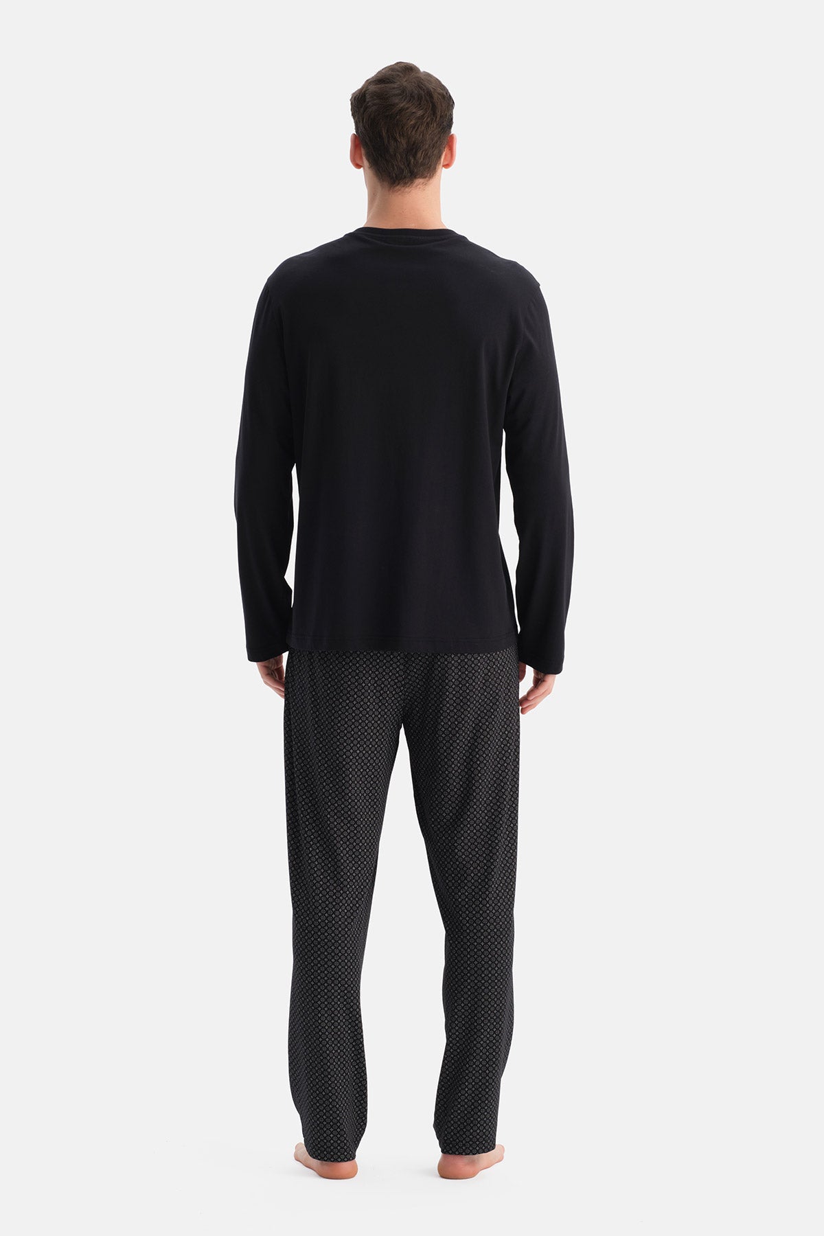 UZUN KOLLU PAMUK MODAL TİŞÖRT PANTOLON TAKIM