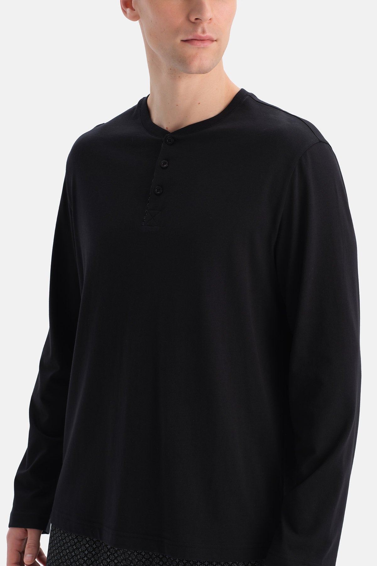 UZUN KOLLU PAMUK MODAL TİŞÖRT PANTOLON TAKIM