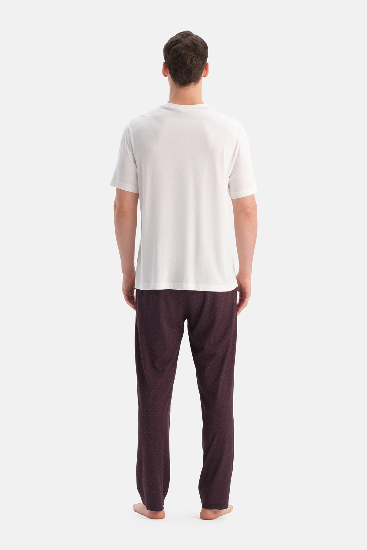 KISA KOLLU PAMUK MODAL TİŞÖRT PANTOLON TAKIM