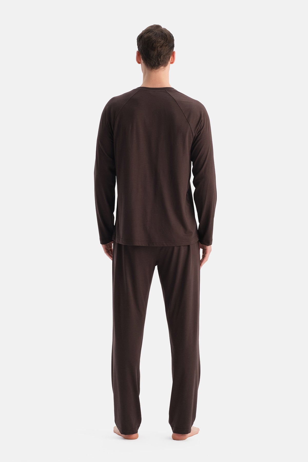 REGLAN KOLLU PAMUK MODAL TİŞÖRT PANTOLON TAKIM