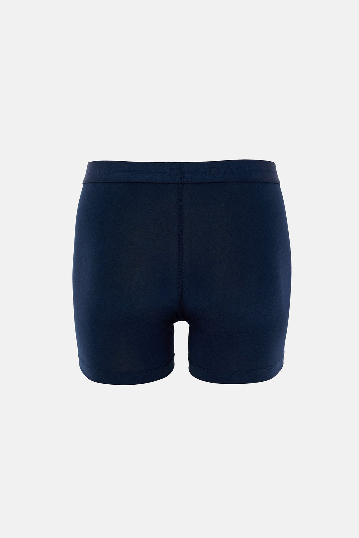 Lacivert Düz Pamuk Boxer