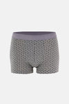 Gri 5210 Desenli Pamuk Boxer