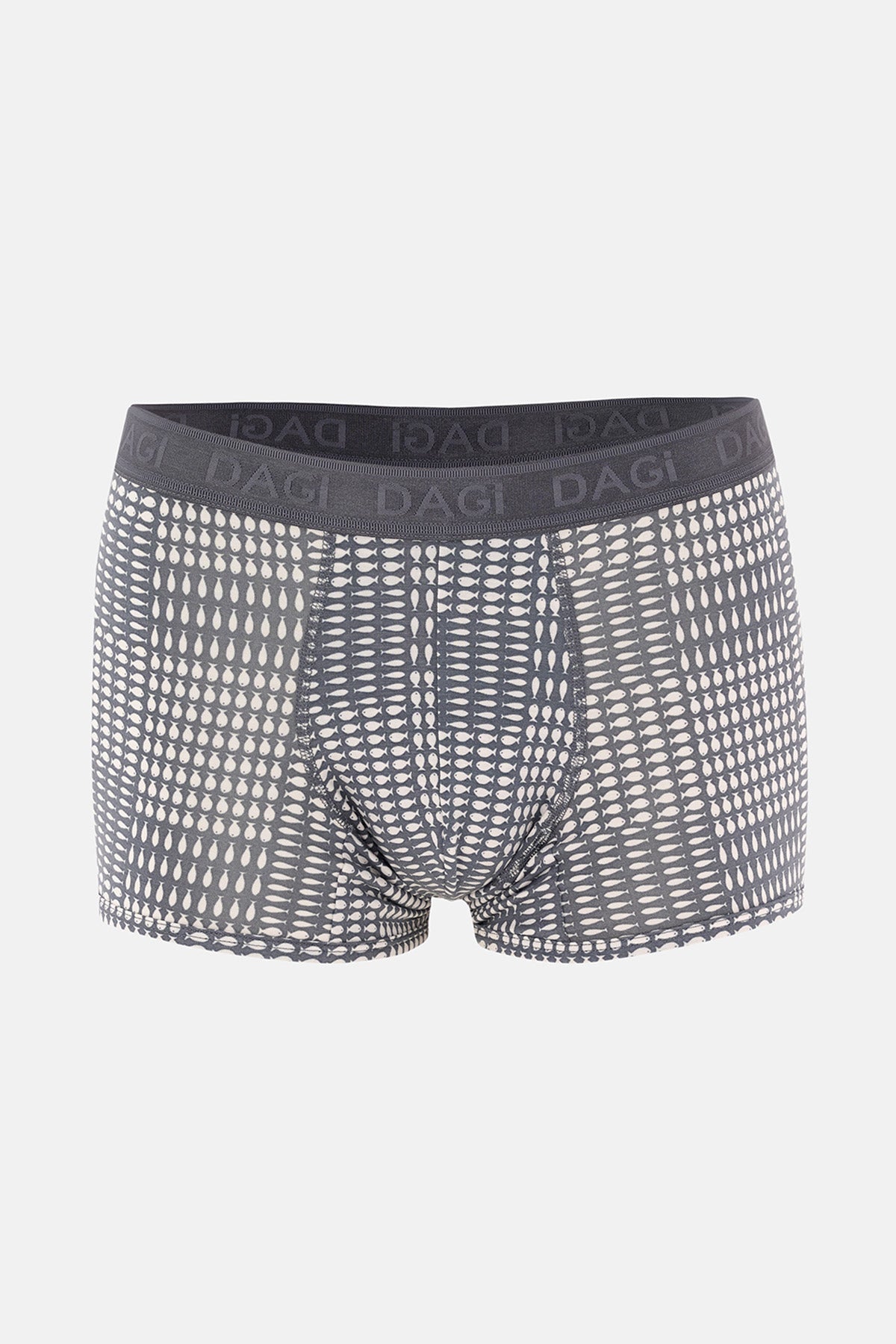 Gri 4210 Desenli Micro Modal Boxer