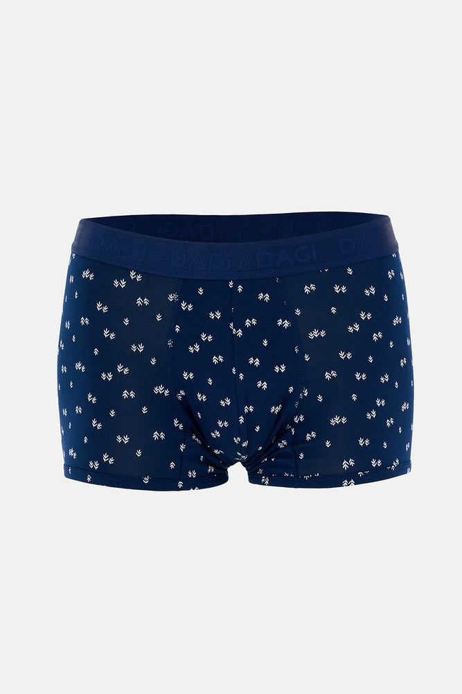 Lacivert 4210 Desenli Micro Modal Boxer