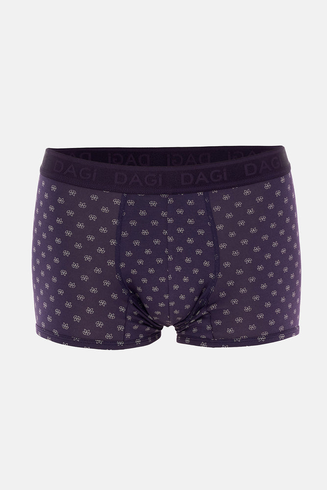 Antrasıt 4210 Desenli Micro Modal Boxer