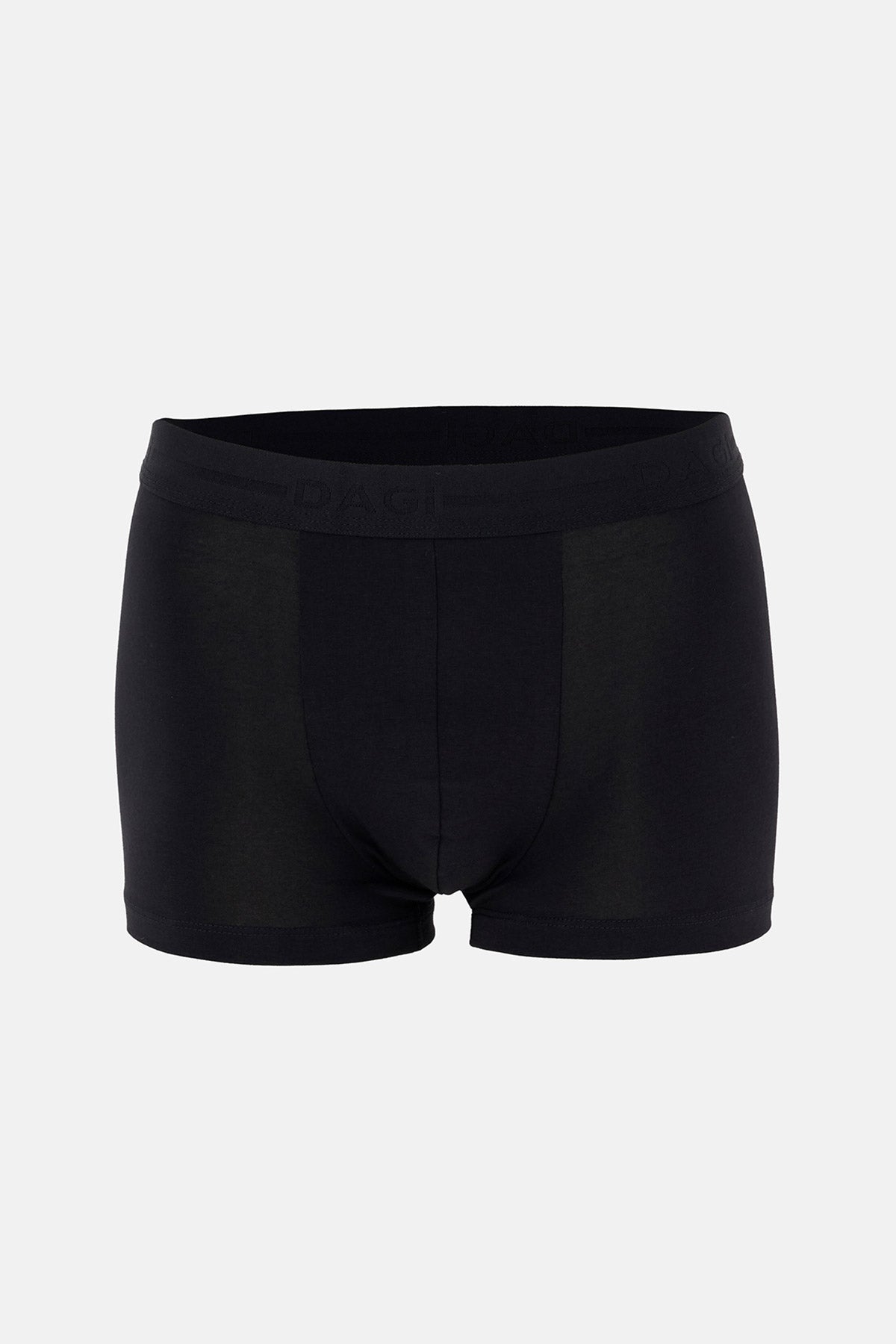 Siyah 5210 2'li Desenli Pamuk Boxer