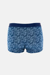 AÇIK INDİGO-LACİVERT 4210 3'lü Desenli Micro Modal Boxer