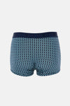 LACİVERT-SU YEŞİLİ 4210 3'lü Desenli Micro Modal Boxer