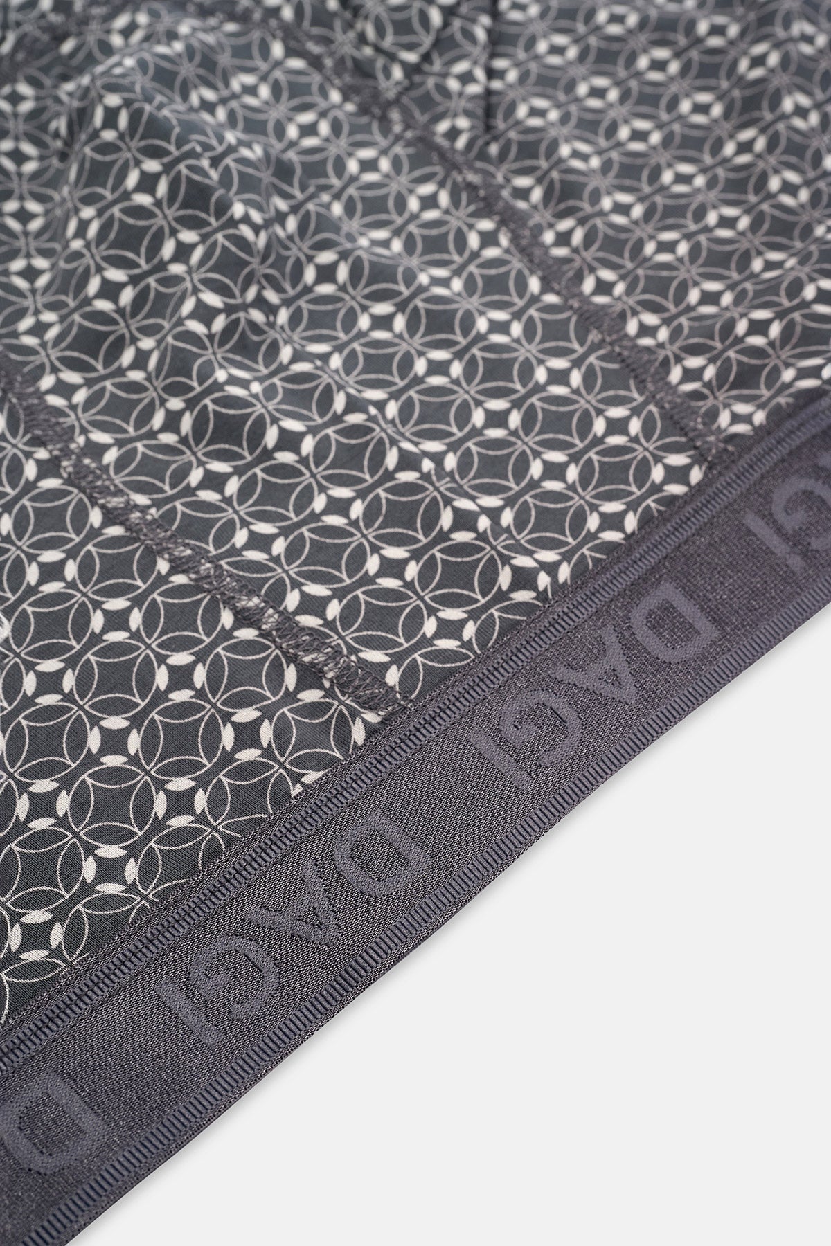 Antrasıt 4210 Desenli Micro Modal Boxer