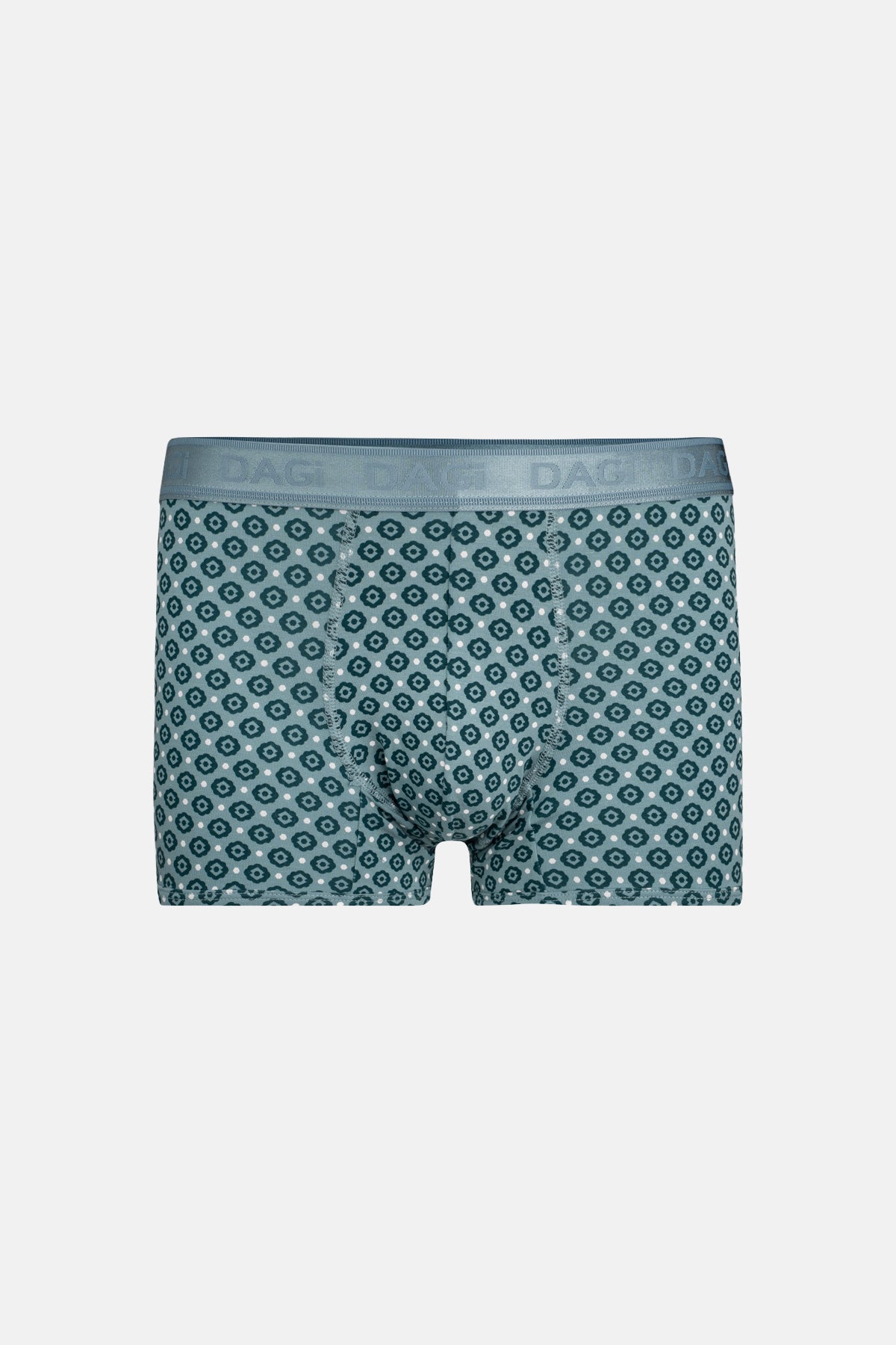 Su Yeşili 4210 Desenli Micro Modal Boxer