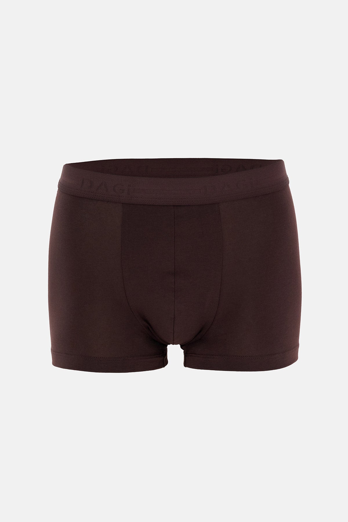 Kahverengi 5210 Desenli Pamuk Boxer