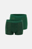 Koyu Yeşil 5210 2'li Desenli Pamuk Boxer