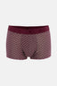 Mürdüm Desenli Micro Modal Boxer