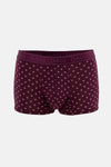MÜRDÜM-SİYAH Desenli Micro Modal Boxer