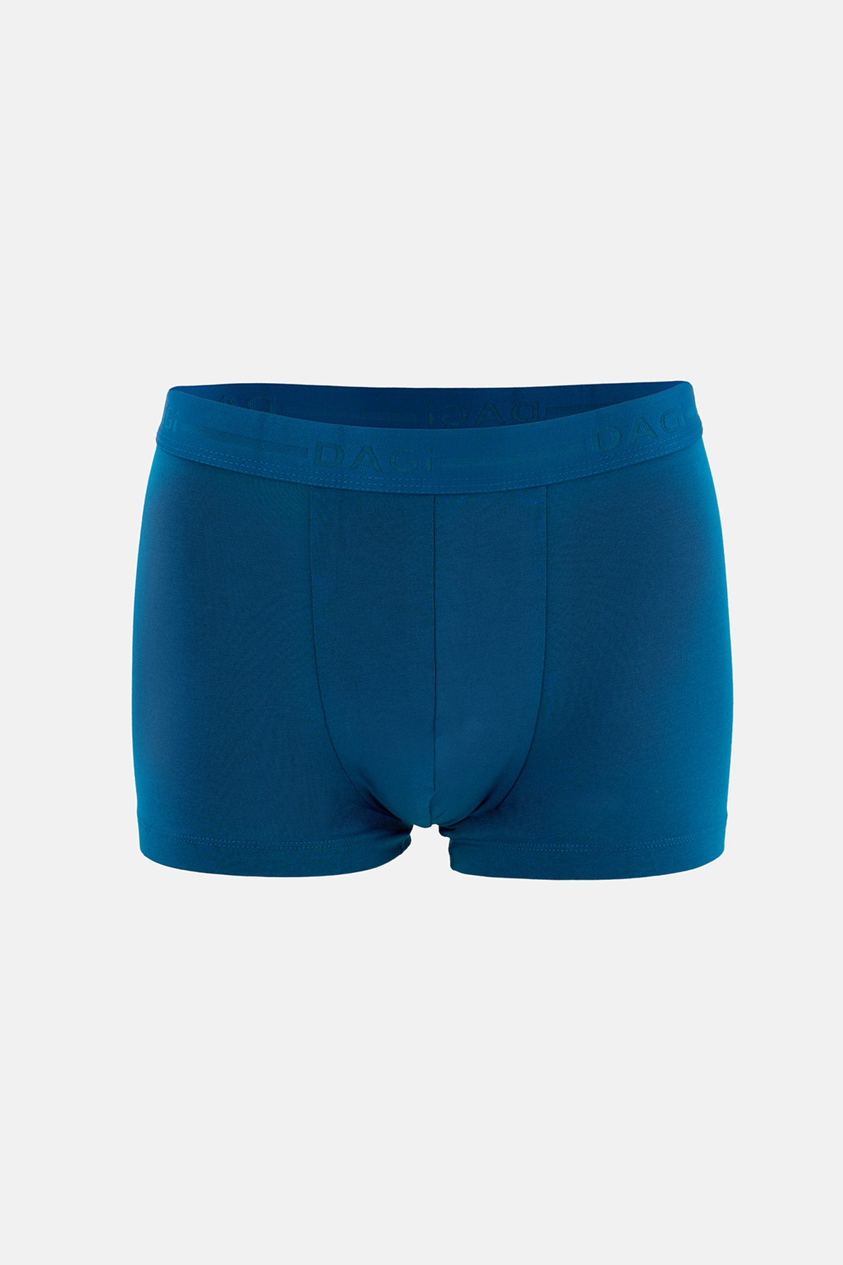 Mavi 2'li Desenli Pamuk Boxer