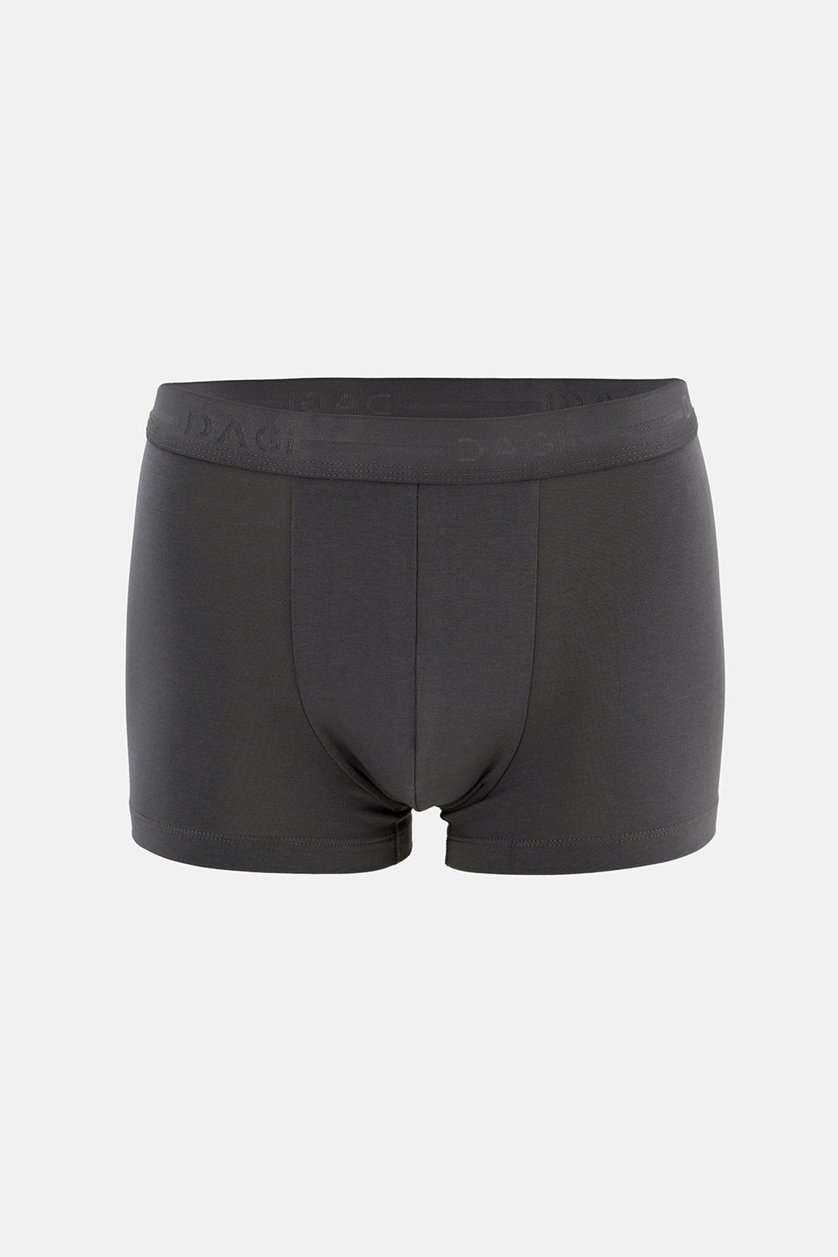 ANTRASİT-GRİ 3'lü Desenli Pamuk Boxer
