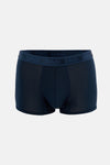 Lacivert-Mavi 3'lü Desenli Micro Modal Boxer