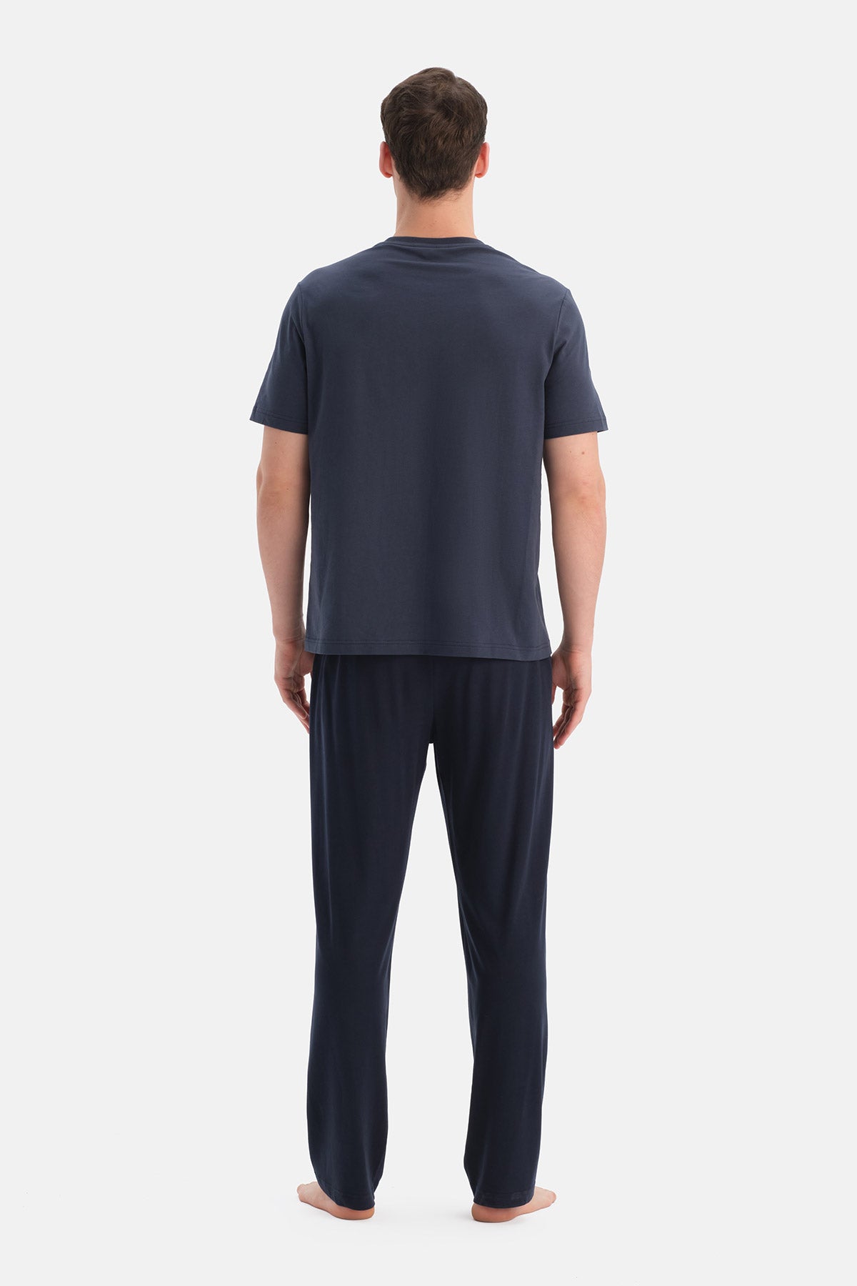 DÜZ PAÇA PAMUK MODAL İKİLİ PANTOLON