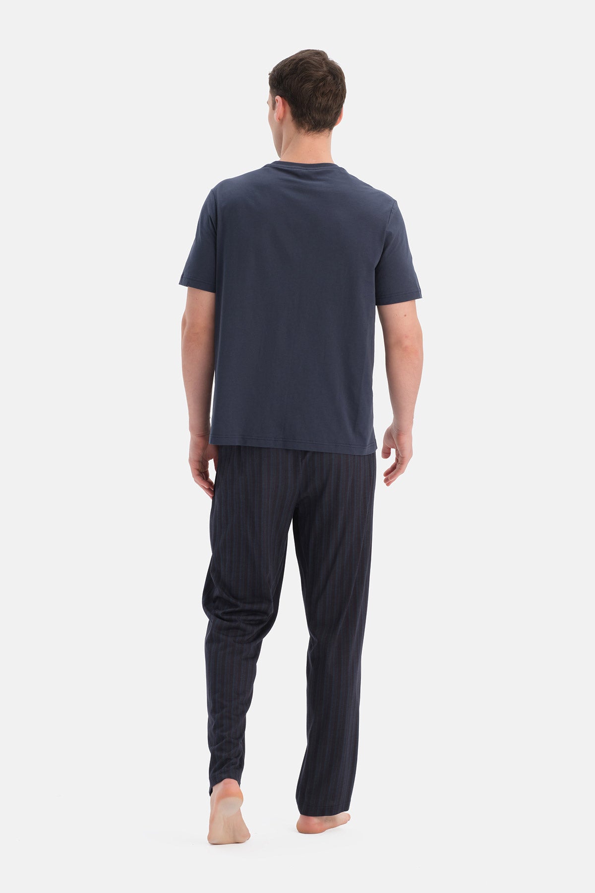 DÜZ PAÇA PAMUK MODAL İKİLİ PANTOLON