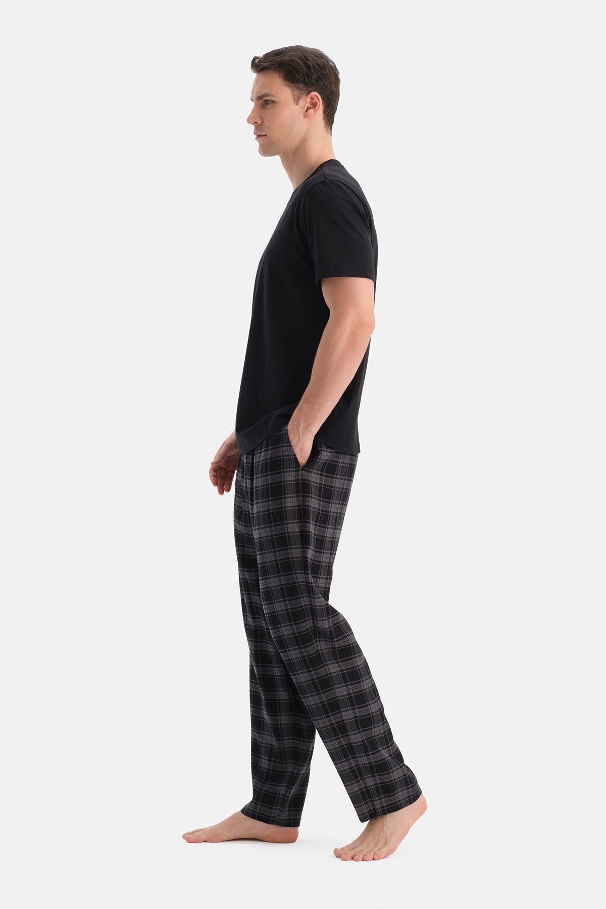 EKOSELİ VİSKON DOKUMA PANTOLON