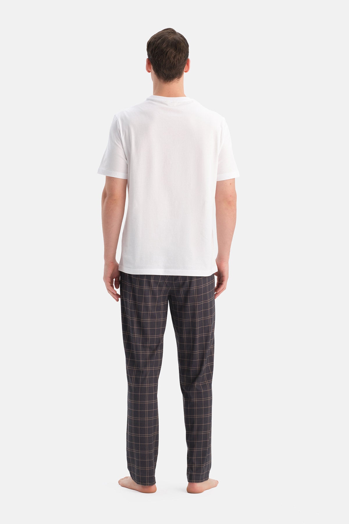 DESENLİ PAMUK MODAL ÖRME PANTOLON