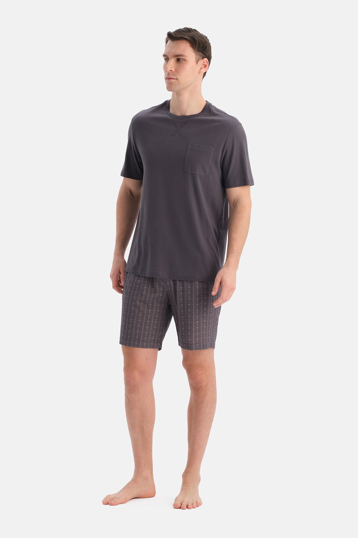 KISA KOLLU TİŞÖRT ŞORT TAKIM