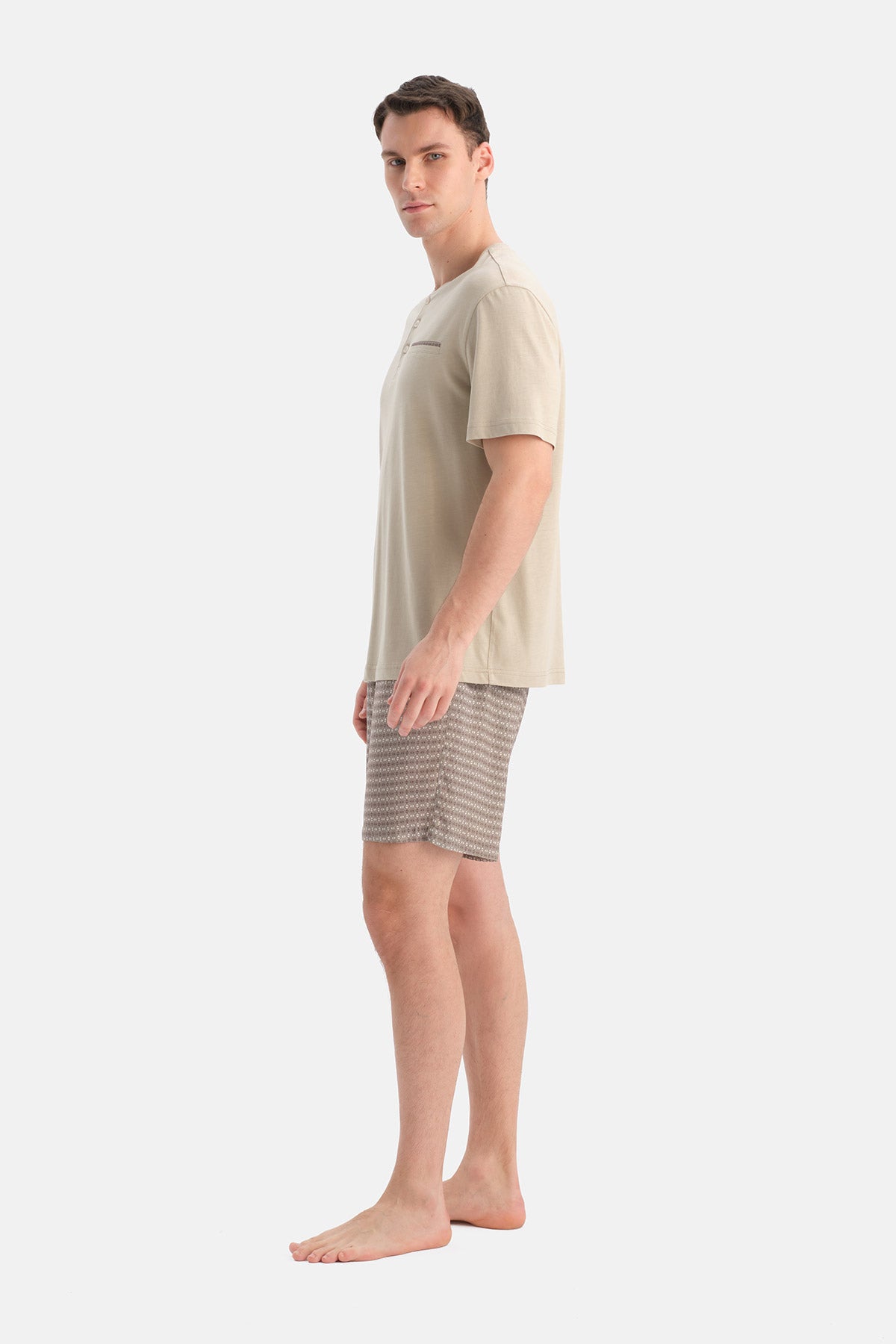 KISA KOLLU PATLI TİŞÖRT ŞORT TAKIM