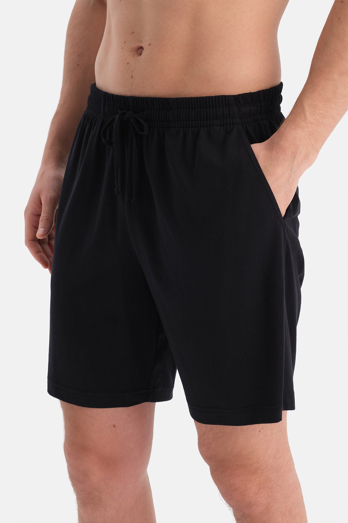 KISA KOLLU V YAKA PAMUK MODAL TİŞÖRT ŞORT TAKIM