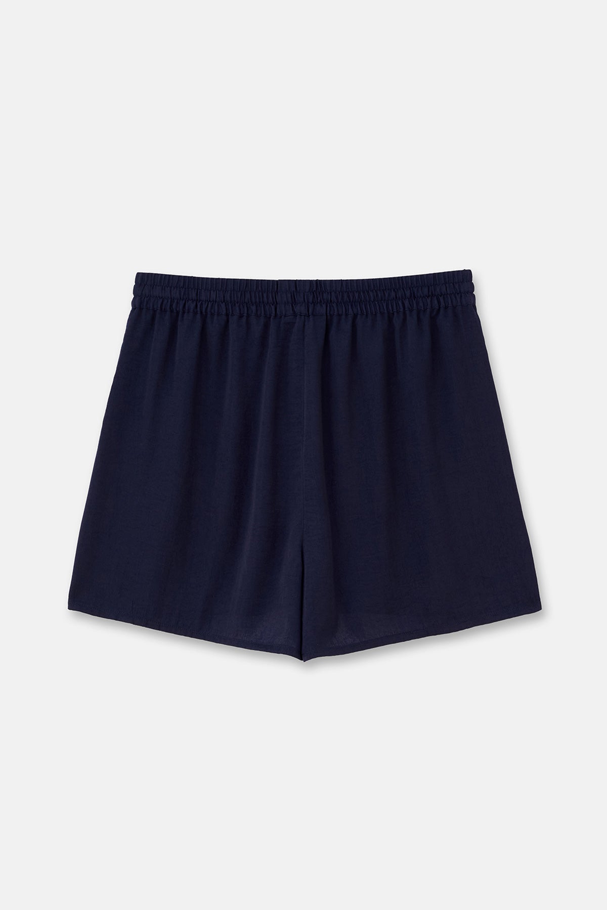 Lacivert Dokuma Şort