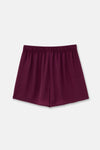 Mürdüm Dokuma Şort