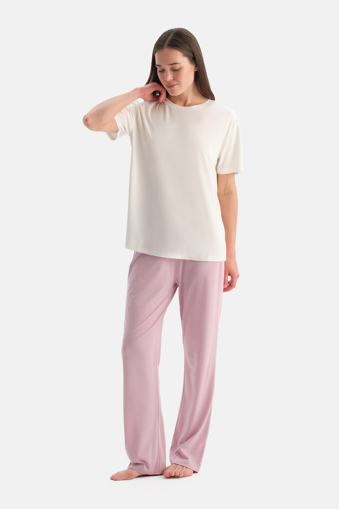 PAMUK MODAL İKİLİ PANTOLON