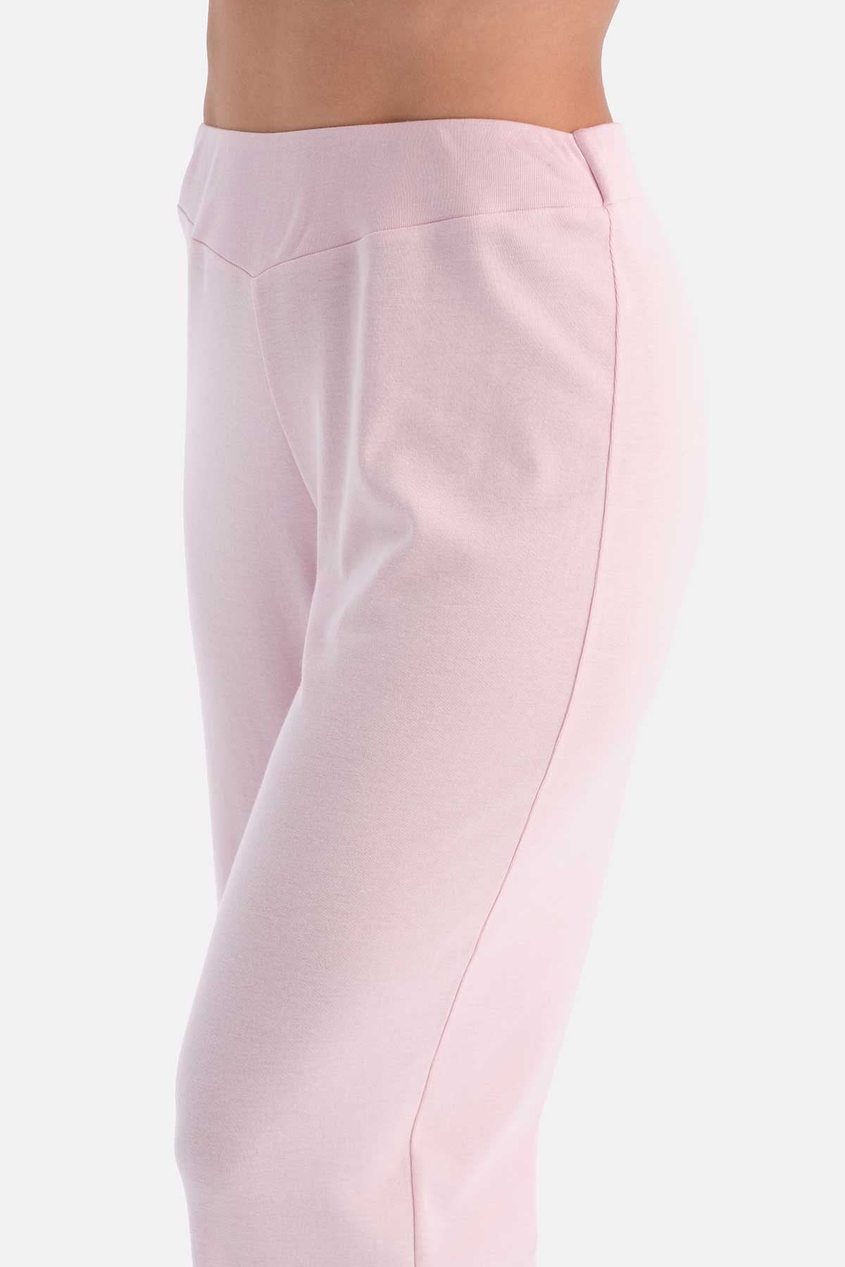 UZUN KOLLU PAMUK MODAL KAŞKORSE TİŞÖRT PANTOLON TAKIM