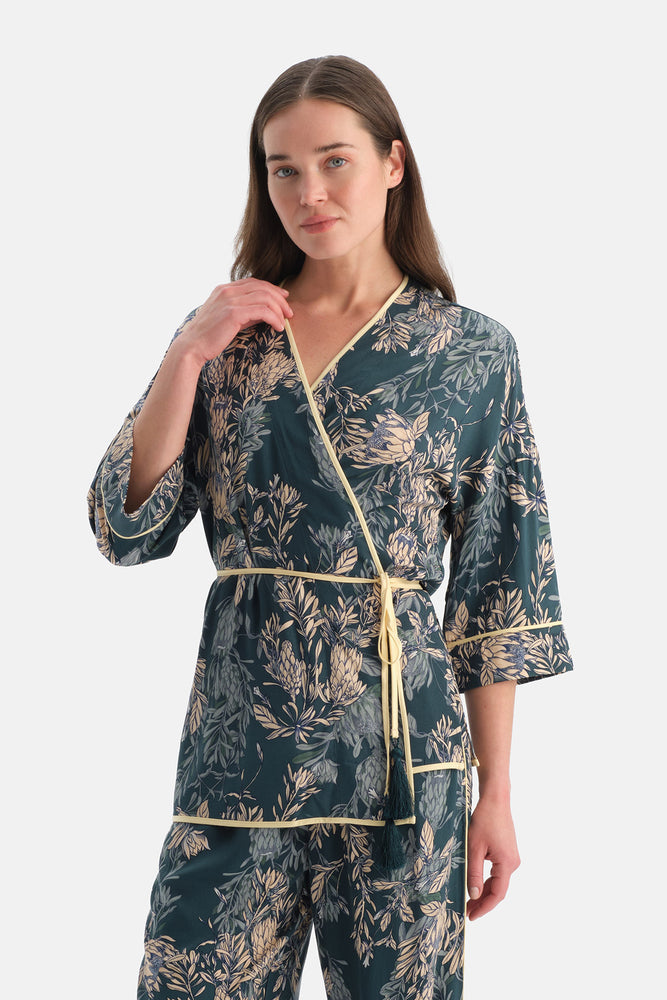 DESENLİ DOKUMA SABAHLIK